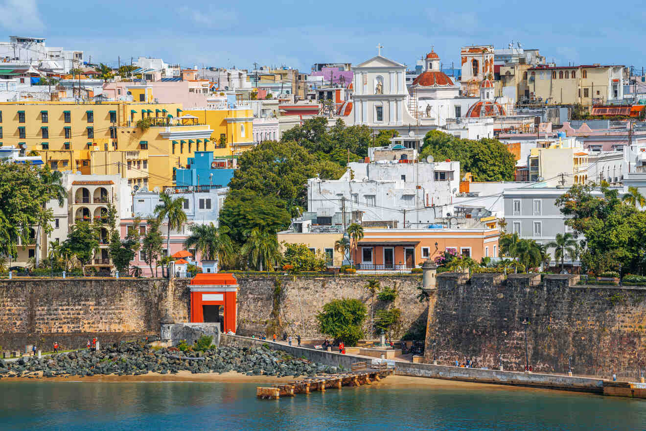 A photo of Old San Juan, where to stay in San Juan Puerto Rica for the first time